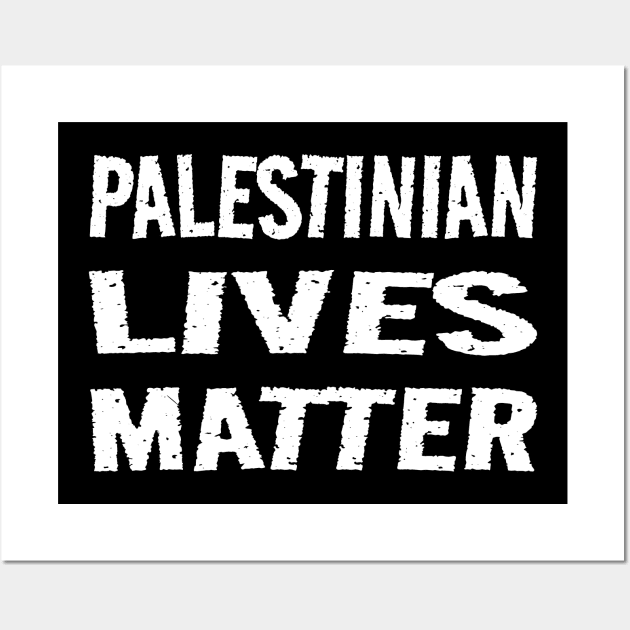 Palestinian Lives Matter Wall Art by erythroxian-merch